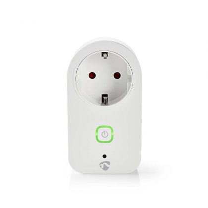 Wi-Fi smart plug stopcontact met Energiemeter | Schuko type F | 16A