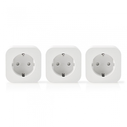 Wi-Fi Smartlife-Stopcontact 3 stuks | Schuko Type-F | 10 A