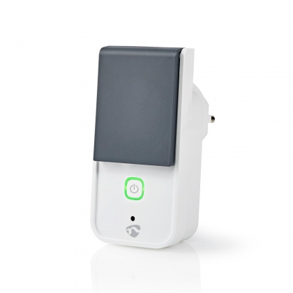 Wi-Fi Smartlife Stopcontact voor Buiten | Spatwaterbestendig | IP44 | Verbruiksmonitor | Schuko Type F | 16 A