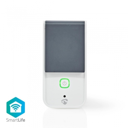 Wi-Fi Smartlife Stopcontact voor Buiten | Spatwaterbestendig | IP44 | Verbruiksmonitor | Schuko Type F | 16 A
