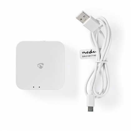 SmartLife Gateway | Zigbee 3.0 | 40 Apparaten | USB Gevoed | Android™ / IOS | Wit