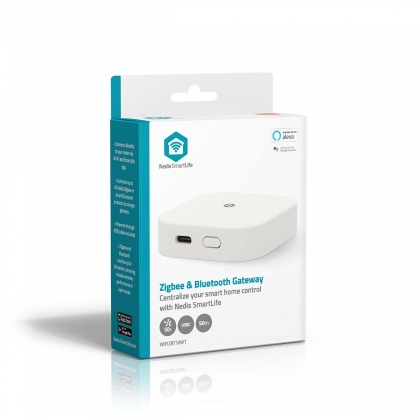 SmartLife Gateway | Bluetooth® / Zigbee 3.0 | 50 Apparaten | USB Gevoed | Android™ / IOS | Wit