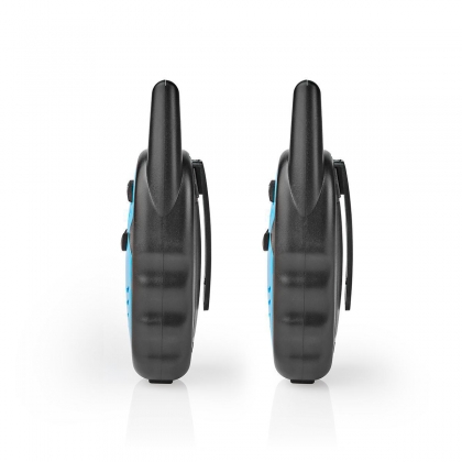 Walkie talkie Set | 2 Handsets | Tot 3 km | Frequentiekanalen: 3 | PTT | tot 3 uur | Blauw / Zwart