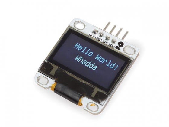 0.96" OLED-DISPLAY MET I2C