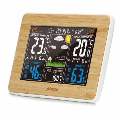 Weerstation met draadloze sensor Bamboe