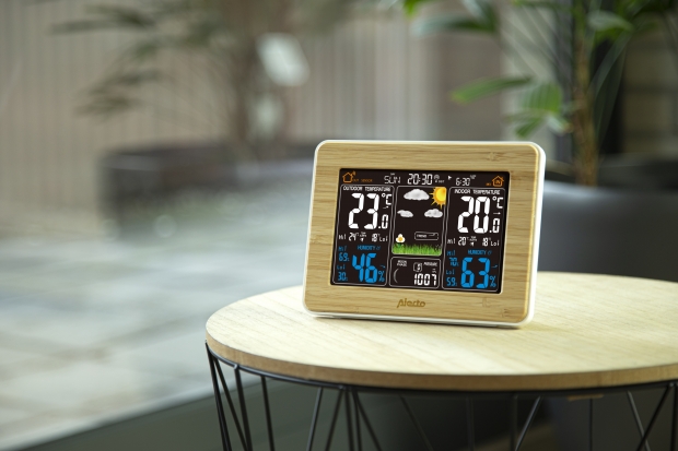 Weerstation met draadloze sensor Bamboe