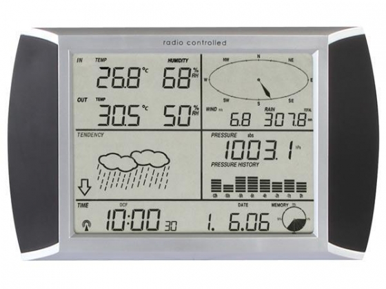 WEERSTATION MET TOUCHSCREEN EN PC-AANSLUITING