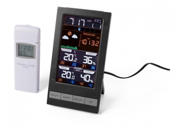 DRAADLOOS WEERSTATION MET KLEURENDISPLAY