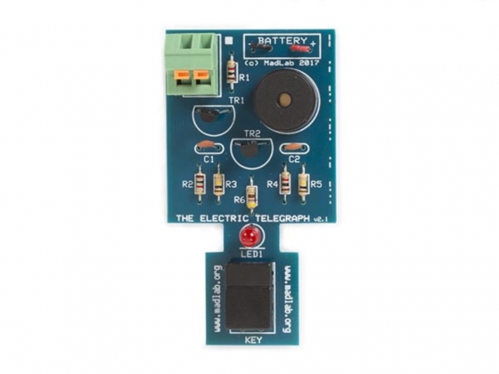 MADLAB ELECTRONIC KIT - TÉLÉGRAPHE ÉLECTRIQUE