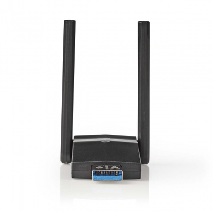 Netwerk-Dongel | Wi-Fi | AC1200 | 2.4/5 GHz (Dual Band) | USB3.0 | Wi-Fi-snelheid totaal: 1200 Mbps | Windows 10 / Windows 7 / Windows 8