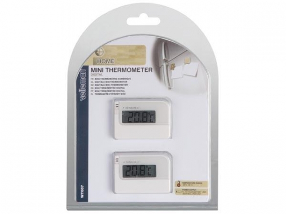 DIGITALE MINITHERMOMETER - 2 ST. IN BLISTER