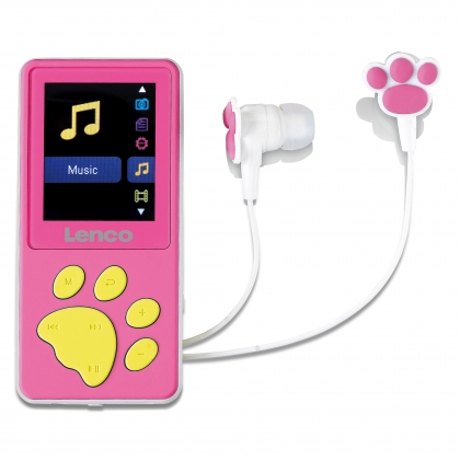 8GB MP3 MP4-speler met 1,8" scherm Roze