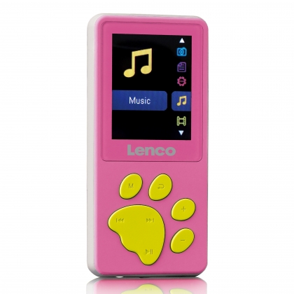8GB MP3 MP4-speler met 1,8" scherm Roze
