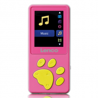 8GB MP3 MP4-speler met 1,8" scherm Roze