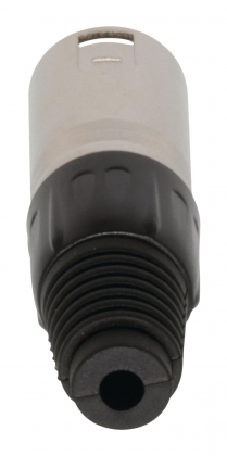 Connector XLR 5-Pin Male Metaal Zilver