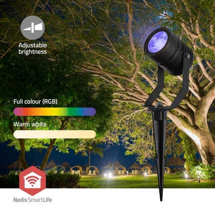 Smartlife Buitenlamp | 3 x 90 lm | Zigbee 3.0 | 3 x 3 W | RGB | 2700 K | Aluminium | Android™ / IOS