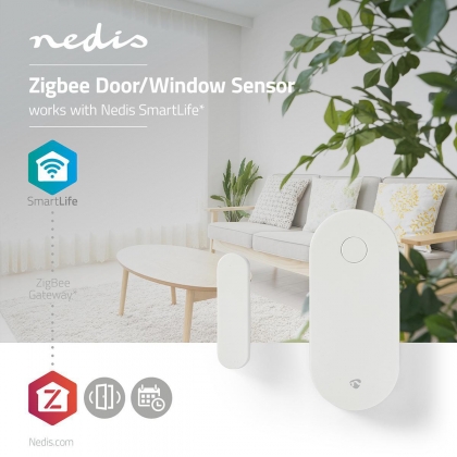 Slimme Deur- of Raamsensor | Zigbee | Batterij Meegeleverd