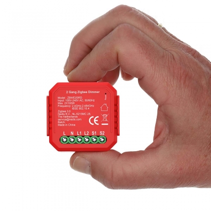 SmartLife Modules | Zigbee 3.0 | 2x100 W | Kroonsteen | App beschikbaar voor: Android™ / IOS