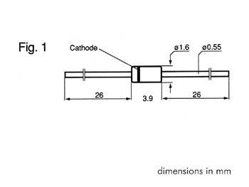 ZENER DIODE 2V4 - 500mW