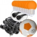 10 meter prikkabel + 10 oranje LED-kogellampjen + gratis voetbal