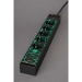 Gaming stekkerdoos GSL 05 5-voudig met 2 USB-laadfuncties 1,5m H05VV-F3G1.5 TYPE F