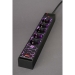 Gaming stekkerdoos GSL 05 5-voudig met 2 USB-laadfuncties 1,5m H05VV-F3G1.5 TYPE F