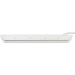 Estilo 6-voudige hoek-stopcontactstrip met hoogwaardig RVS-oppervlak voor keuken en kantoor (bureaucontactdoos met 4x veiligheidscontactdozen, 2x Euro-stopcontacten, incl. USB-oplaadfunctie) zilver/wit TYPE F