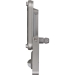 LED spot JARO 5050 P (LED buitenspot voor wandmontage, 50Wm, 4400lm, 6500K, IP54, met bewegingsmelder, gemaakt van hoogwaardig aluminium)