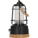 Oplaadbare campinglamp CAL 1 met henneptouw en bamboevoet (370 lm, IP44, brandtijd tot 75h, dimbaar, instelbare lichtkleur)