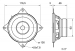 FR 10 HM - 4 Ohm - 10 cm (4") fullrange luidspreker