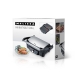 Panini / Tafelgrill 1600W Zwart / Roestvrijstalen bovenbehuizing