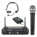 DRAADLOZE MIC 2CH HAND+HEADSET UHF