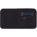 DABMAN 17 draagbare DAB+/FM-radio met Bluetooth zwart