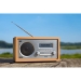 DABMAN 30 Mobiele DAB+ / FM-radio Hout