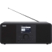 DABMAN i205 Hybride Stereo Radio voor Internet / DAB+ / FM Zwart