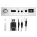DABMAN i460 multifunctionele radio wit-zilver