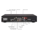 DABMAN i560 CD Alles-in-één HiFi-systeem met versterker en CD-speler DAB+ / FM / Internet / Bluetooth Zwart