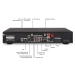 DABMAN i560 CD Alles-in-één HiFi-systeem met versterker en CD-speler DAB+ / FM / Internet / Bluetooth Zwart