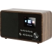 i110 Wi-Fi internetradio met mediaspeler Functie Houtlook