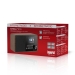 i110 Wi-Fi internetradio met mediaspeler Functie Houtlook