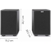 Luidsprekerset met twee passieve 20 W luidsprekers