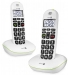 22801 Doro PhoneEasy 110 Duo Dect White