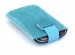 24017 Mobiparts Uni Pouch SMOKE Size S Turquoise