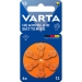 Zinc-Air Batterij PR48 Type 13 | 1.45 V DC | 6-Blister | Gehoorapparaat | Oranje