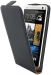 Mobiparts Premium Flip Case HTC One Black