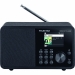 DIRA M 1 A Mobile EWF Batterijbediende Multifunctionele Mono Radio DAB+ / FM / Internet / Bluetooth Zwart