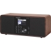 DIRA S 24i Multifunctionele Stereo Radio DAB+ / FM / Internet / Bluetooth Hout