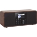 DIRA S 24i Multifunctionele Stereo Radio DAB+ / FM / Internet / Bluetooth Hout