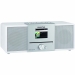 DIRA S32i CD EWF Multifunctionele Stereo Radio met CD-speler DAB+ / FM / Internet / Bluetooth Wit