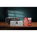 DIRA S32i CD EWF Multifunctionele Stereo Radio met CD-speler DAB+ / FM / Internet / Bluetooth Wit